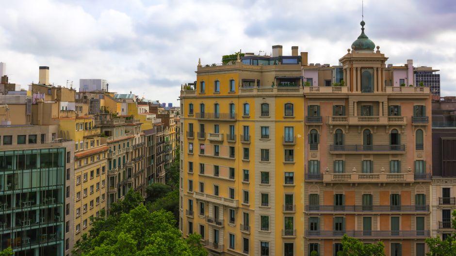 Scenic View of Barcelona S Classic Architecture