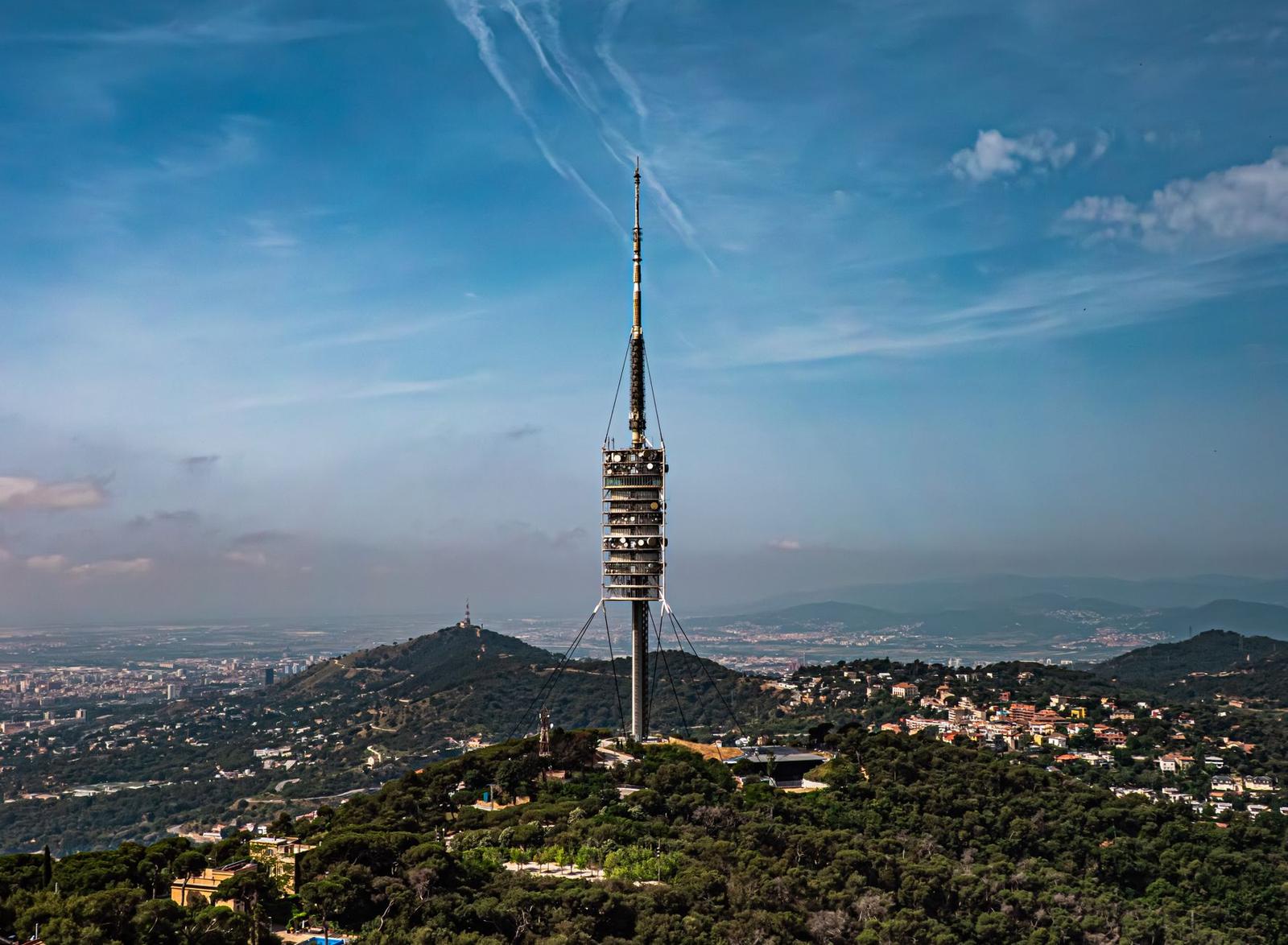 Stunning View of Torre De Collserola in Barcelona